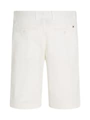 Tommy Hilfiger White Regular Fit 1985 Harlem Stretch Shorts - Image 6 of 6