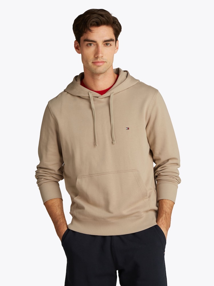 Tommy Hilfiger Natural Essential Terry 100% Cotton Hoodie - Image 1 of 7