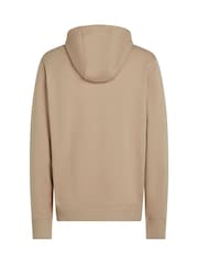 Tommy Hilfiger Natural Essential Terry 100% Cotton Hoodie - Image 6 of 7