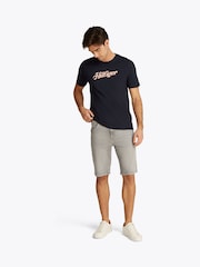 Tommy Hilfiger Blue Hilfiger Summer Script 100% Cotton T-Shirt - Image 2 of 6