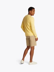 Красный - Tommy Hilfiger Classic Cable 100% Cotton Jumper - Image 3 of 6