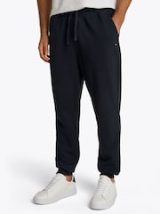 Tommy Hilfiger Blue Essential Terry 100% Cotton Joggers - Image 1 of 7