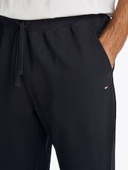 Tommy Hilfiger Blue Essential Terry 100% Cotton Joggers - Image 4 of 7