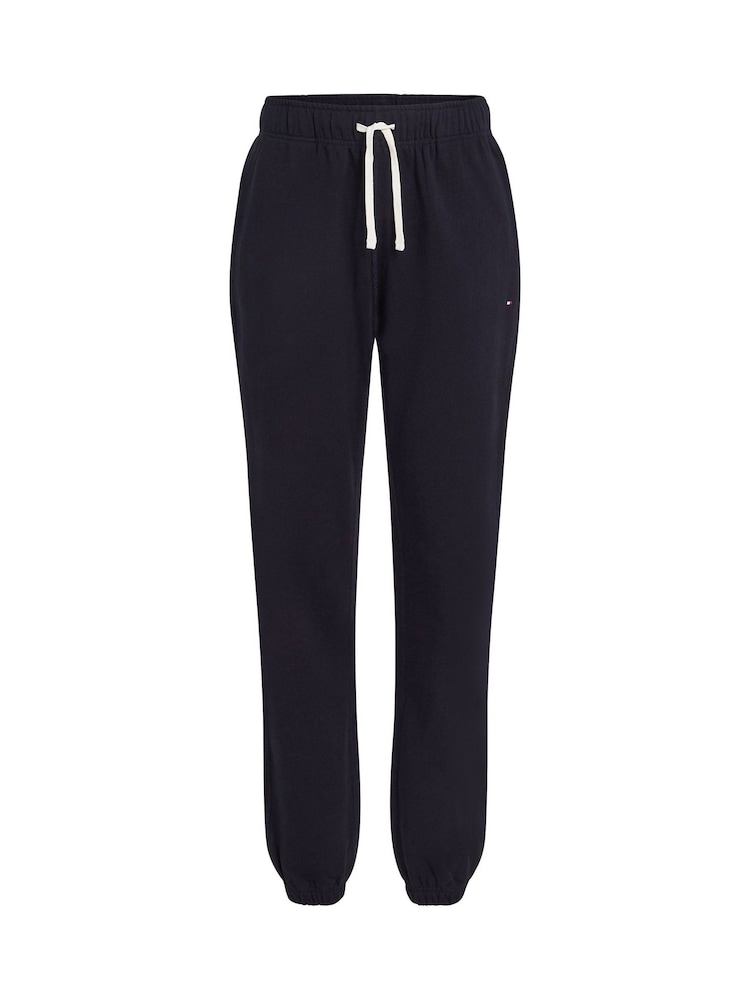 Tommy Hilfiger Blue Essential Terry 100% Cotton Joggers - Image 5 of 7