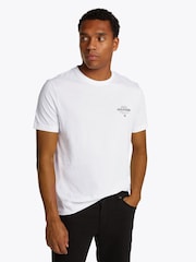 Tommy Hilfiger White Monotype All American 100% Cotton T-Shirt - Image 1 of 6