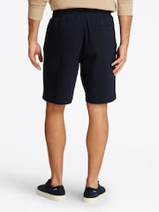 Tommy Hilfiger Blue Terry 100% Cotton Jogger Shorts - Image 3 of 7