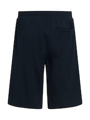 Tommy Hilfiger Blue Terry 100% Cotton Jogger Shorts - Image 6 of 7