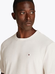 Tommy Hilfiger Cream Terry Towelling T-Shirt - Image 4 of 6