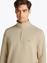 Tommy Hilfiger Natural Performance Quarter Zip Sweatshirt - Image 4 of 6
