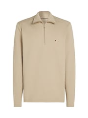Tommy Hilfiger Natural Performance Quarter Zip Sweatshirt - Image 5 of 6