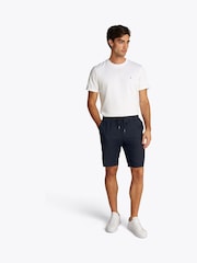 Tommy Hilfiger Light Blue Harlem Drawstring Linen Shorts - Image 2 of 6