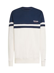 Tommy Hilfiger Blue Monotype Sweatshirt - Image 5 of 6