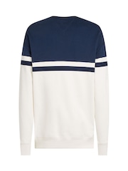Tommy Hilfiger Blue Monotype Sweatshirt - Image 6 of 6