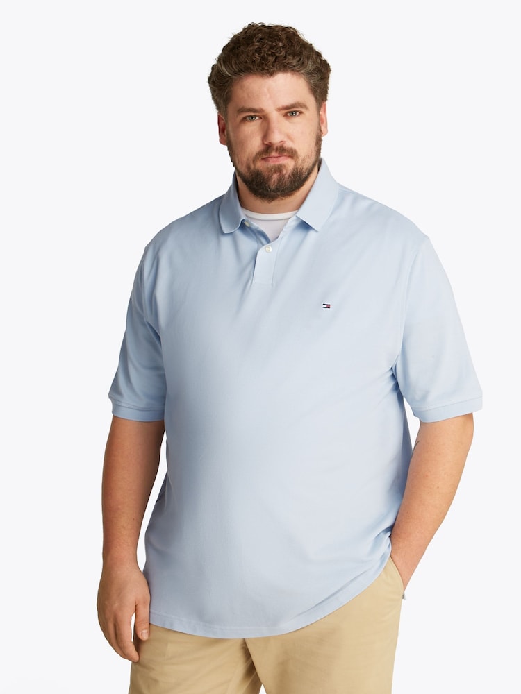 Tommy Hilfiger Blue Regular Fit Plus 1985 Polo Shirt - Image 1 of 6