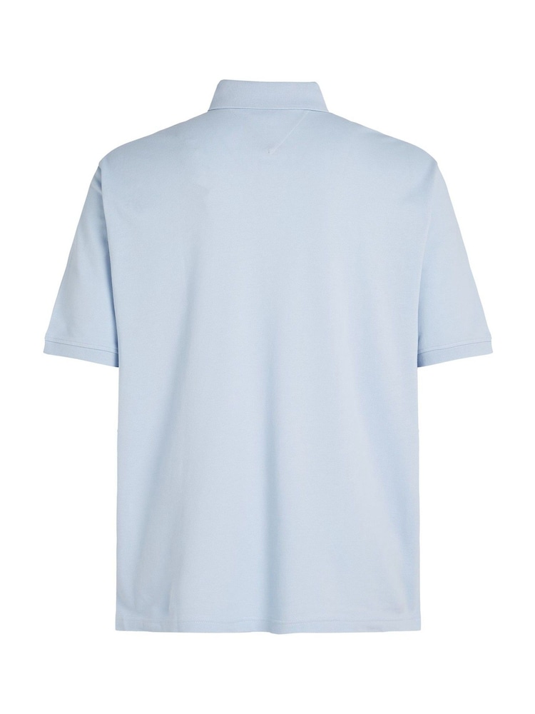 Blau - Tommy Hilfiger Regular Fit Plus 1985 Polo Shirt - Bild 6 von 6 Blau - Tommy Hilfiger Regular Fit Plus 1985 Polo Shirt - Bild 6 von 6