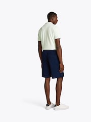 Tommy Hilfiger Blue Terry Towelling Jogger Shorts - Image 3 of 6