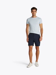 Tommy Hilfiger Blue Mercer Seersucker Shorts - Image 2 of 6