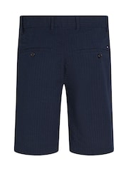 Tommy Hilfiger Blue Mercer Seersucker Shorts - Image 6 of 6