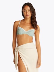 Tommy Hilfiger Green Demi Swim Top - Image 1 of 1