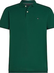 Grün - Tommy Hilfiger Regular Fit Stripe Pique Short Sleeve Polo Shirt - Bild 5 von 7