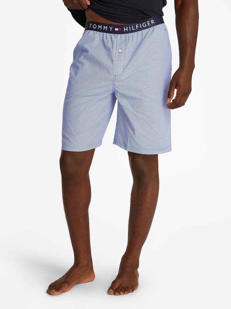 Tommy Hilfiger Blue 100% Cotton Pyjama Set - Image 3 of 6