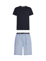طقم بيجامة قطن 100% من Tommy Hilfiger - صورة 4 من 6