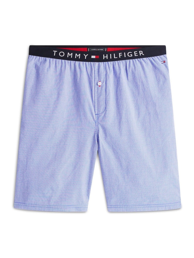 Tommy Hilfiger Blue 100% Cotton Pyjama Set - Image 5 of 6