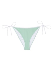 Tommy Hilfiger Green String Side Tie Bikini Bottoms - Image 4 of 5