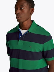 Зеленый - Tommy Hilfiger Short Sleeve Polo Shirt - Image 4 of 7