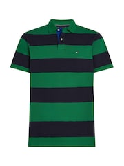 Зеленый - Tommy Hilfiger Short Sleeve Polo Shirt - Image 5 of 7