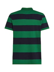 Зеленый - Tommy Hilfiger Short Sleeve Polo Shirt - Image 6 of 7