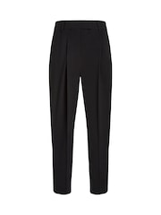 Tommy Hilfiger Black Stretch Tapered Trousers - Image 5 of 6