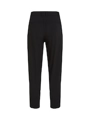 Tommy Hilfiger Black Stretch Tapered Trousers - Image 6 of 6