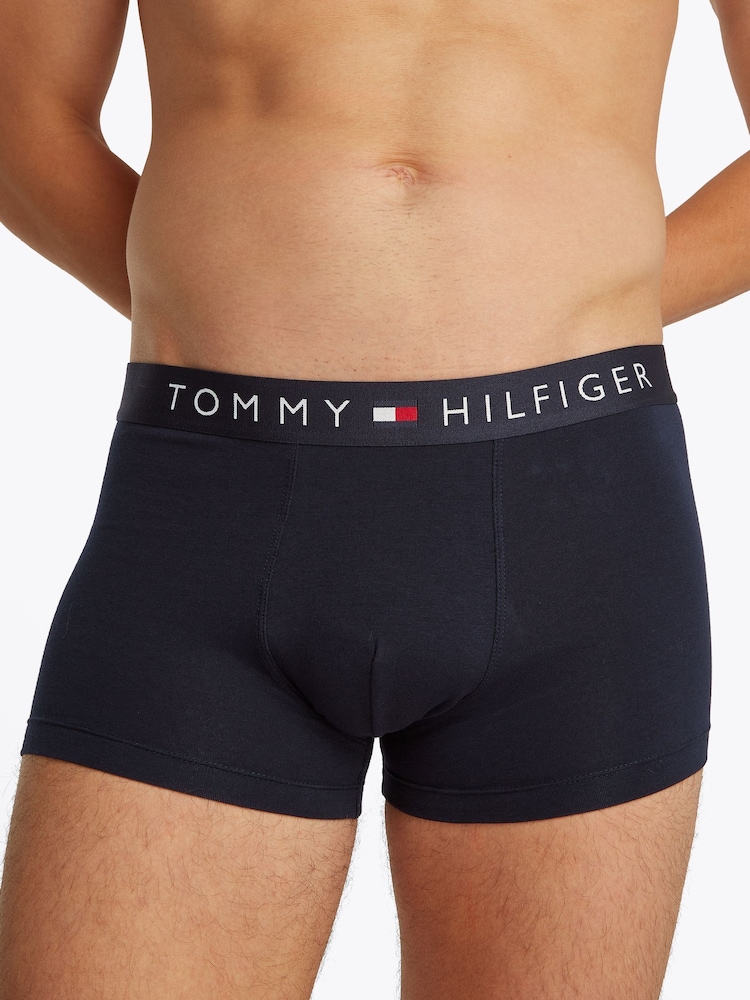Tommy Hilfiger Green Trunks 3 Pack - Image 5 of 5