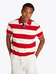 Tommy Hilfiger Red Short Sleeve Polo Shirt - Image 1 of 6