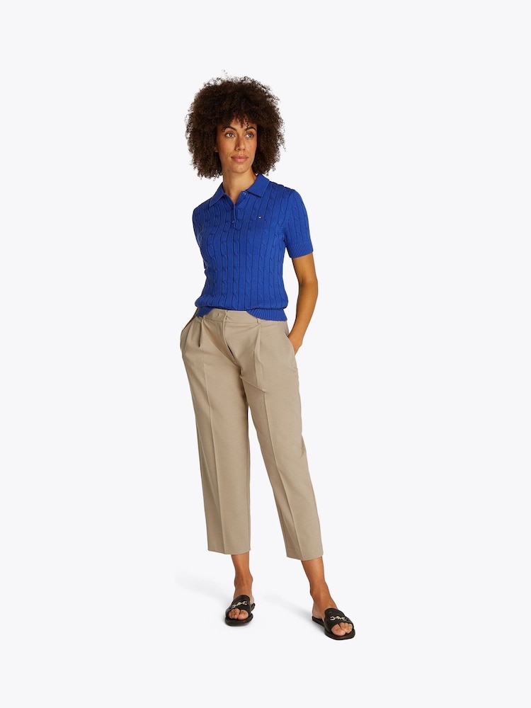 Зауженные стретчевые брюки Tommy Hilfiger - Изображение 2 из 6
