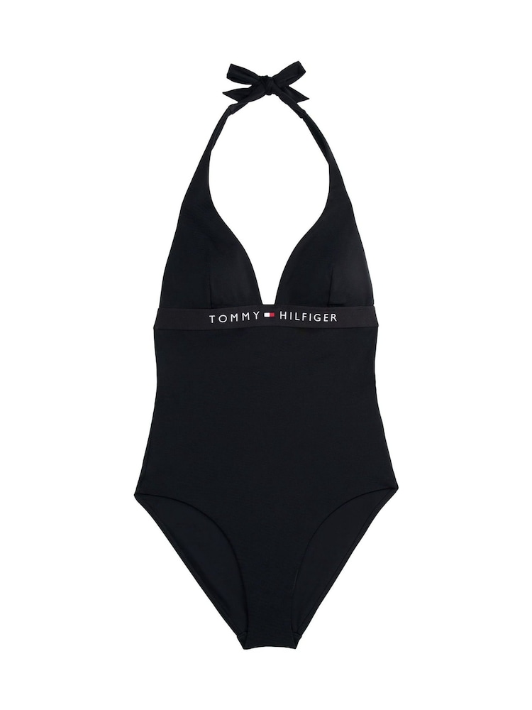 Tommy Hilfiger Halter Neck Swimsuit 1 Piece - Изображение 5 из 5