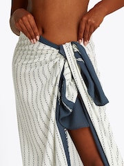 Tommy Hilfiger White Sarong Cover-Up - Image 4 of 5
