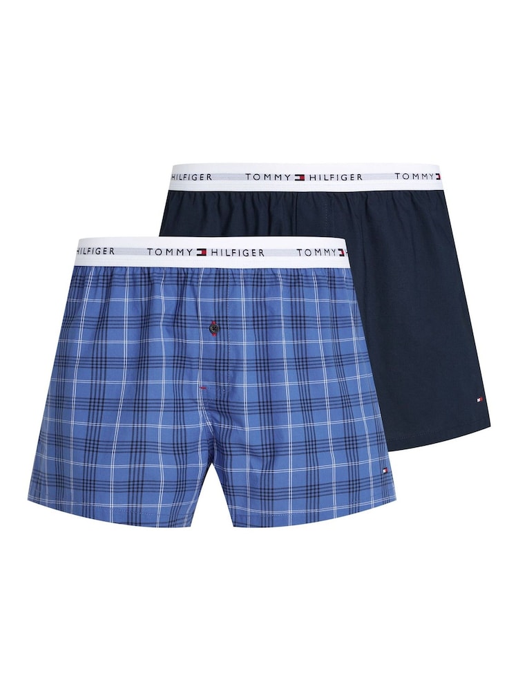 Tommy Hilfiger Signature Essential 100% Cotton Boxers 2 Pack - صورة 1 من 5