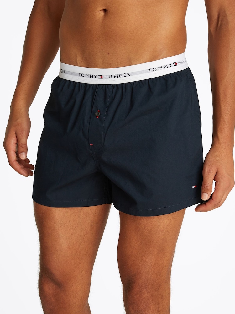 Tommy Hilfiger Signature Essential 100% Cotton Boxers 2 Pack - صورة 5 من 5