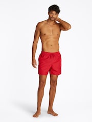 Tommy Hilfiger Red Medium Length Drawstring Swim Trunks - Image 3 of 5
