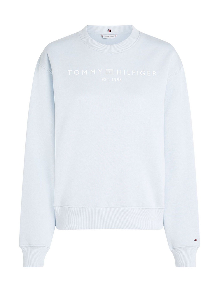 Tommy Hilfiger Blue Regular Fit Modern Sweatshirt - Image 5 of 6