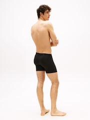 Tommy Hilfiger Black Everyday Luxe Boxer Briefs 3 Pack - Image 3 of 5