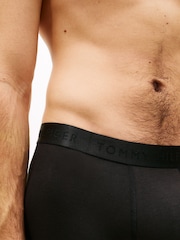 Tommy Hilfiger Black Everyday Luxe Boxer Briefs 3 Pack - Image 4 of 5