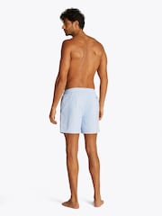 Tommy Hilfiger Blue Medium Length Drawstring Swim Trunks - Image 2 of 5