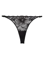 Tommy Hilfiger Black Tanga Thong - Image 4 of 5