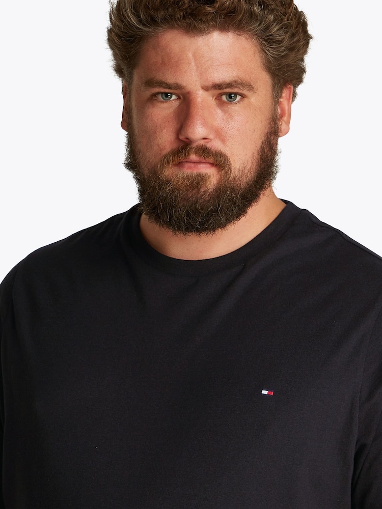 Tommy Hilfiger стандартний крій Plus Essential 100% Cotton футболки - Image 4 of 6