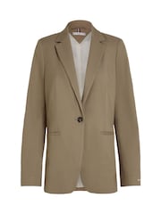 Tommy Hilfiger Brown Regular Fit Core Blazer - Image 5 of 6
