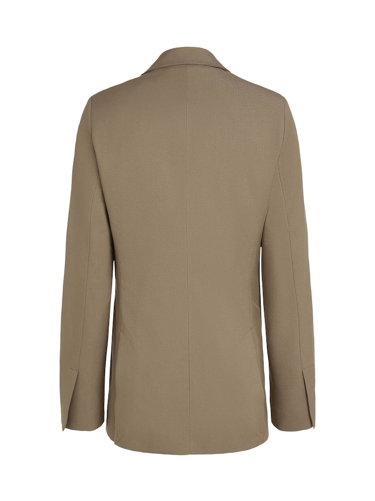 Tommy Hilfiger Brown Regular Fit Core Blazer - Image 6 of 6