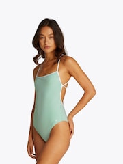 Tommy Hilfiger Green Swimsuit 1 Piece - Image 1 of 5